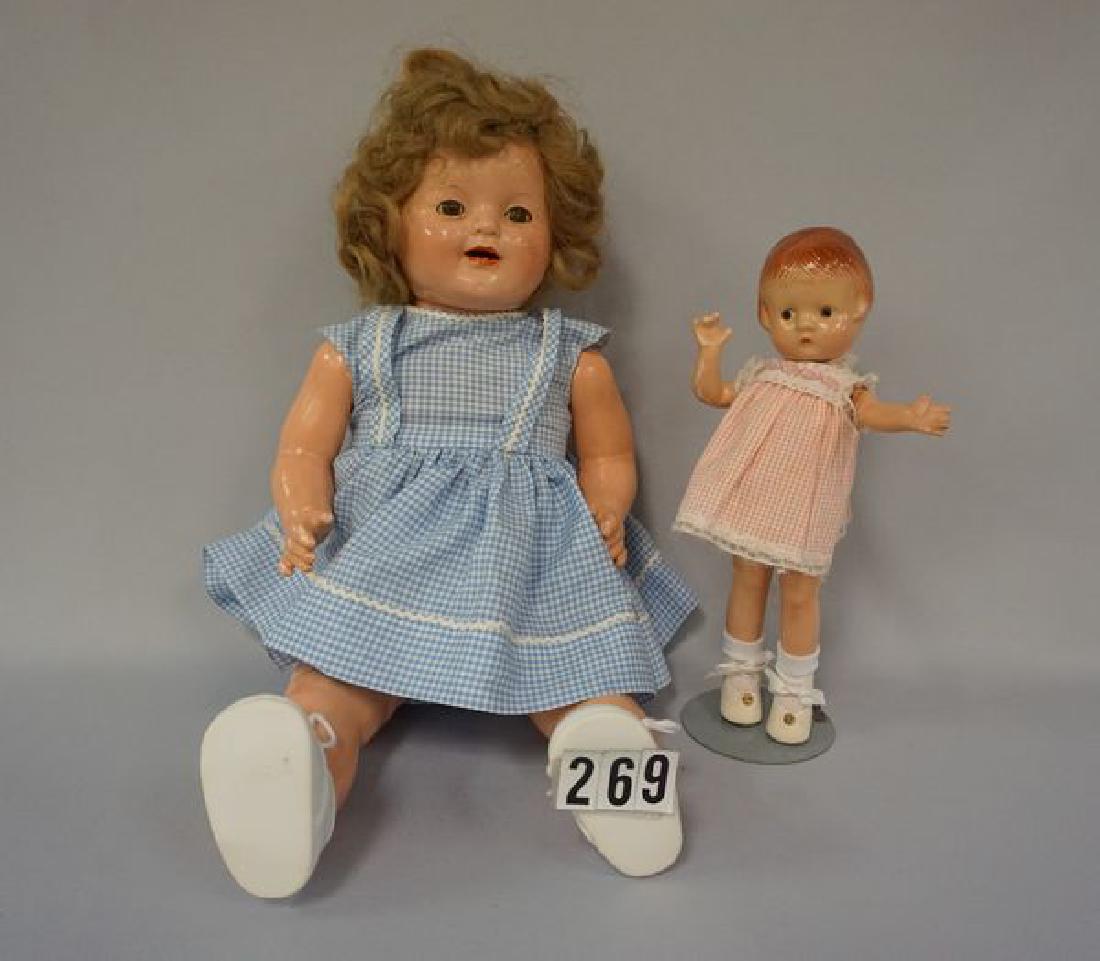 (2 PCS) EFFANBEE 18 INCH LOVUMS WITH COMPO HEAD, ARMS & (1 of 6)