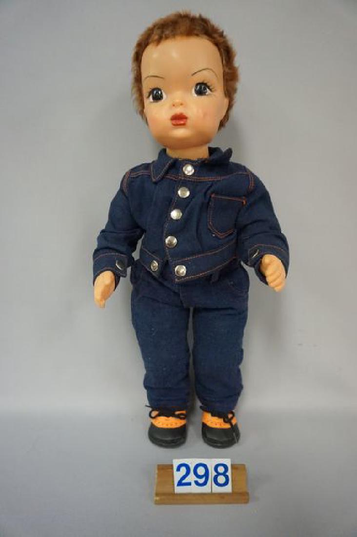 TERRI LEE 16 INCH VINYL BOY IN TAGGED TWO-PIECE DENIM (1 of 3)