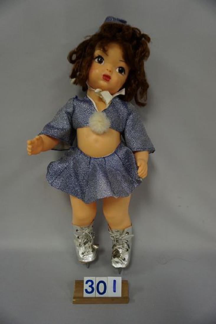 TERRI LEE 16 INCH VINYL GIRL IN TWO-PIECE BLUE OUTFIT (1 of 3)