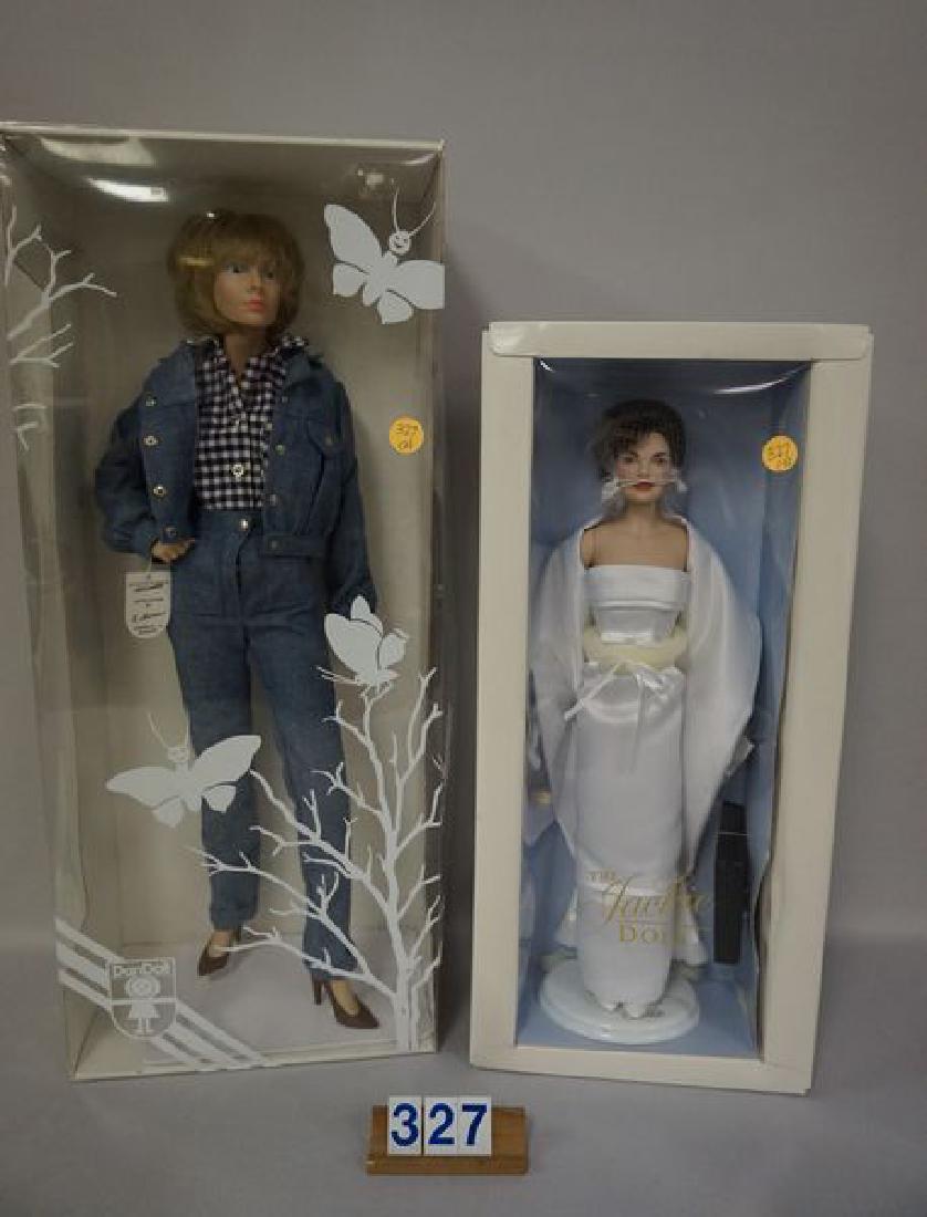 (2 PCS) FRANKLIN MINT THE JACKIE WITH ORIGINAL BOX - (1 of 5)