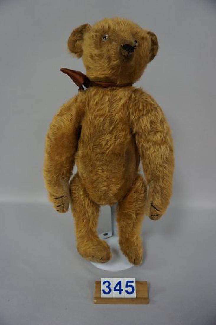 16 INCH STEIFF MOHAIR CINNAMON COLOR TEDDY BEAR, HEAVY (1 of 8)