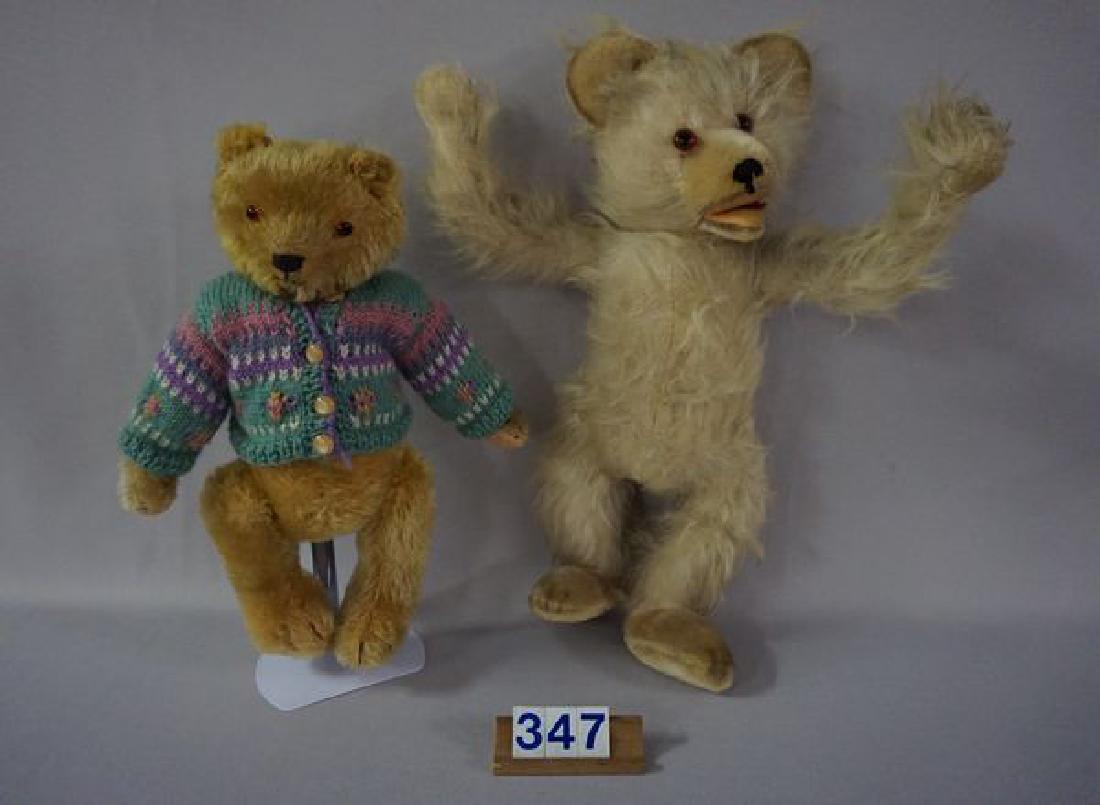 (2 PCS) STEIFF 17 INCH MOHAIR TEDDY BEAR, STANDING (1 of 6)
