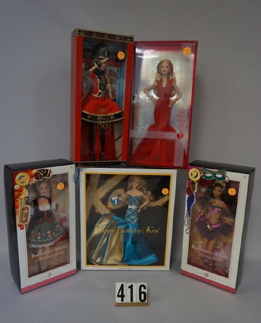 (5) MATTEL BARBIE COLLECTOR DOLLS: HAPPY BIRTHDAY KEN, (1 of 4)