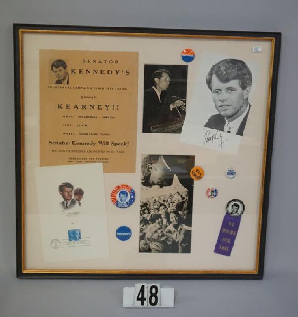 FRAME WITH ASSORTED ROBERT F. KENNEDY (1 of 5)