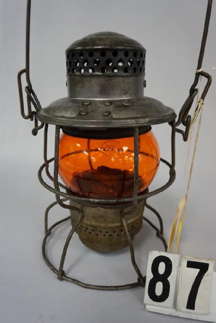 ADLAKE RAILROAD LANTERN, (1 of 3)