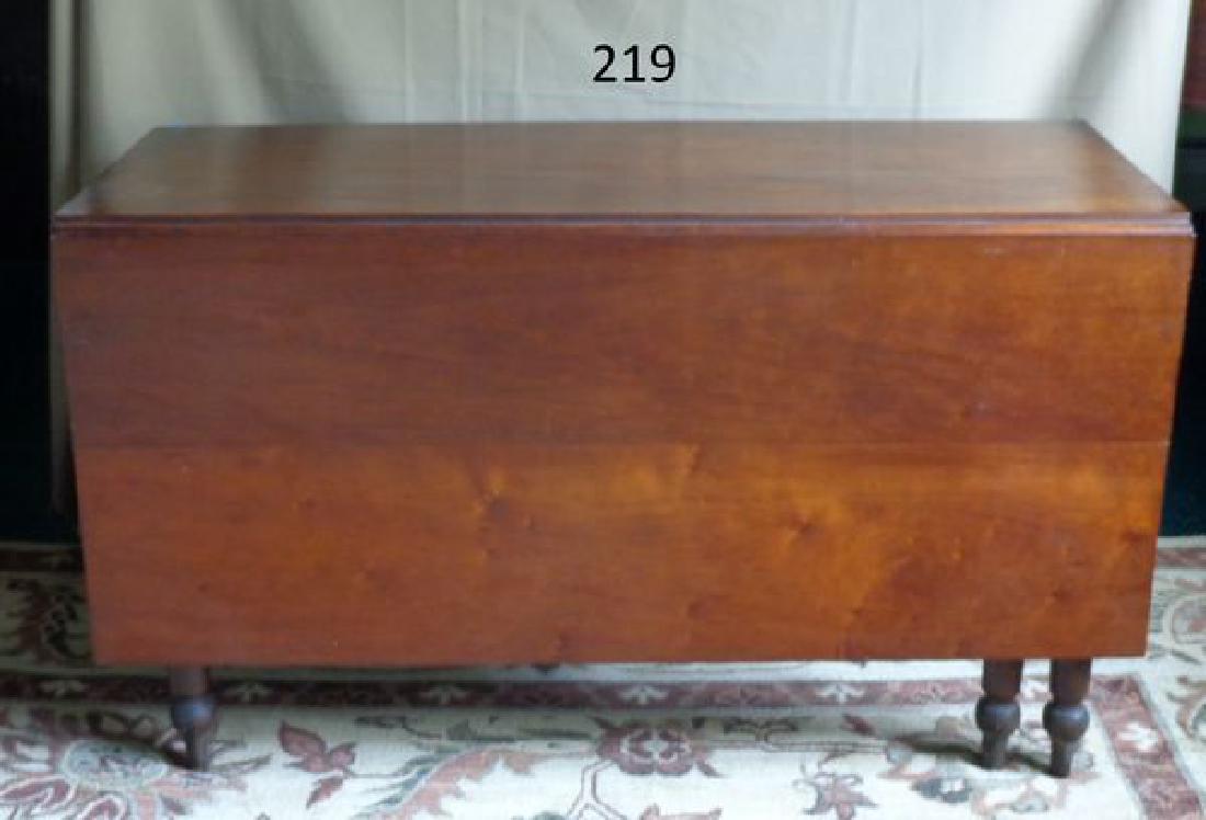 ANTIQUE WALNUT DROPLEAF TABLE, (1 of 1)