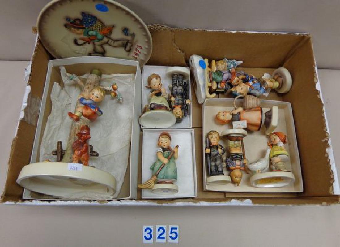 HUMMEL LOT: (9) 4 IN. FIGURINES (MOST TMK5), (1 of 1)
