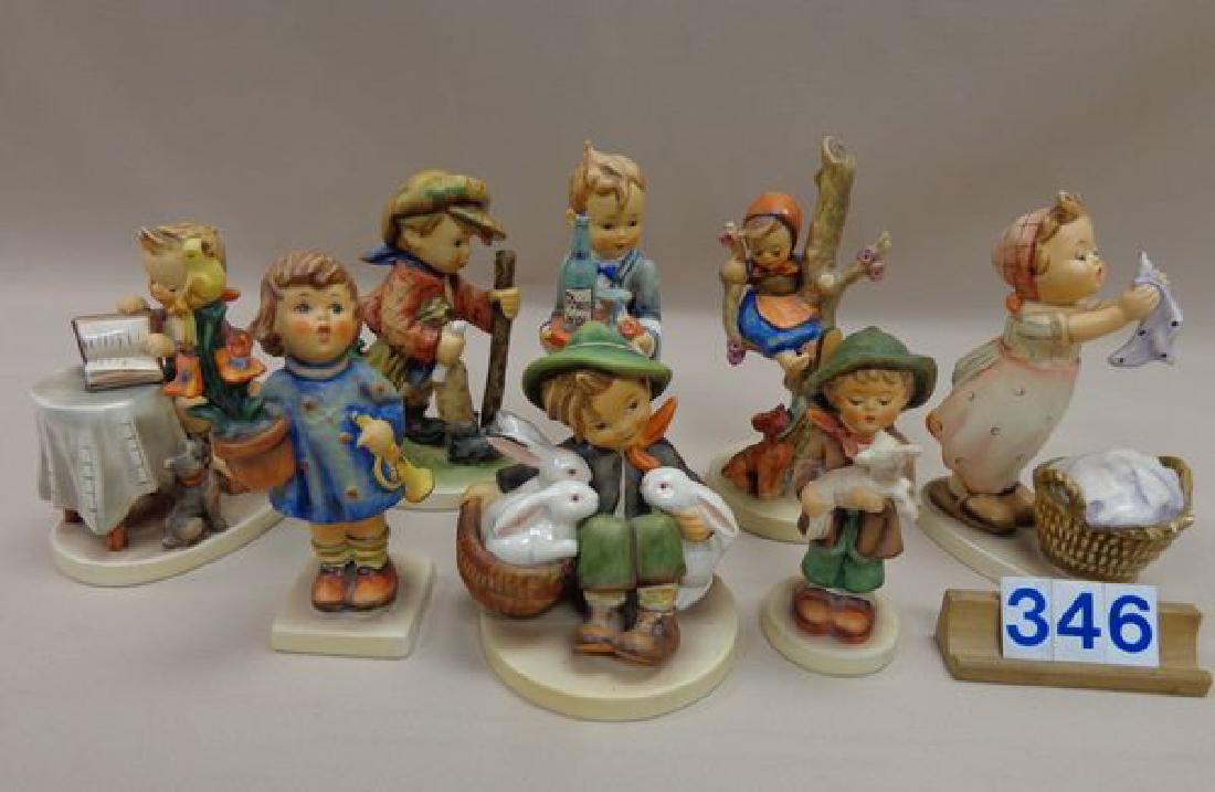 (8) HUMMEL FIGURES - 17/O, 56/B, 58/I, 68/2/O, (1 of 1)