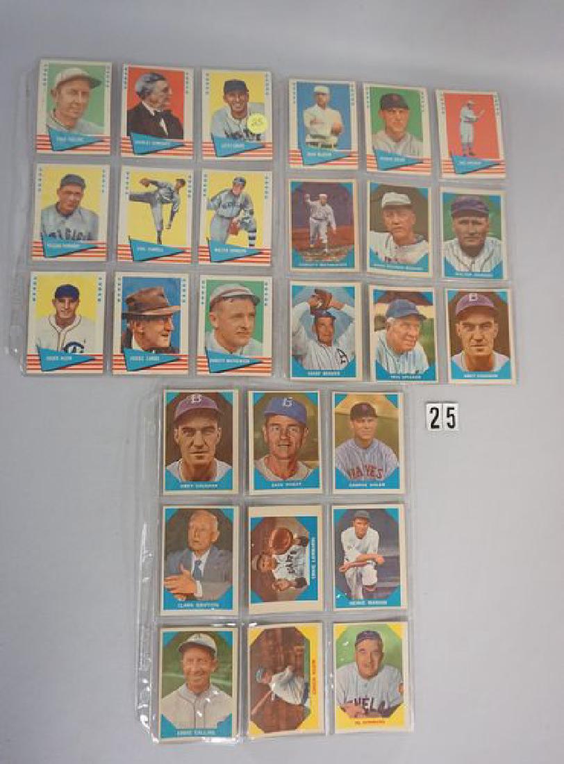 (30) 1960 FLEER BASEBALL GREATS (1 of 5)