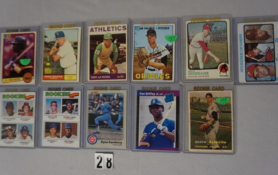 (11 DIFF.) BASEBALL ROOKIE CARDS (1 of 6)
