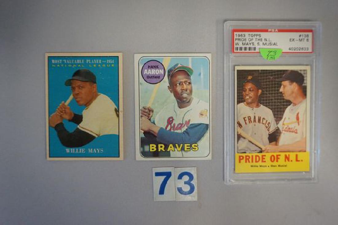 1961 TOPPS #482 WILLIE MAYS MVP (1 of 2)
