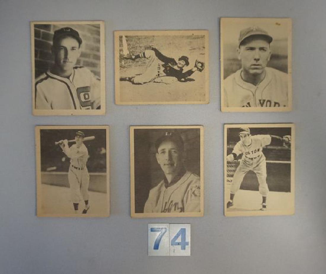 (6) 1939 PLAYBALL BASEBALL CARDS: (1 of 2)