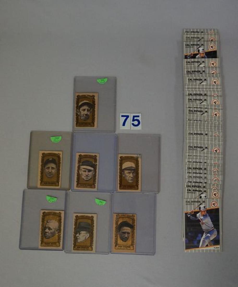 (7 DIFF.) 1962 BAZOOKA BASEBALL ALL-TIME (1 of 4)