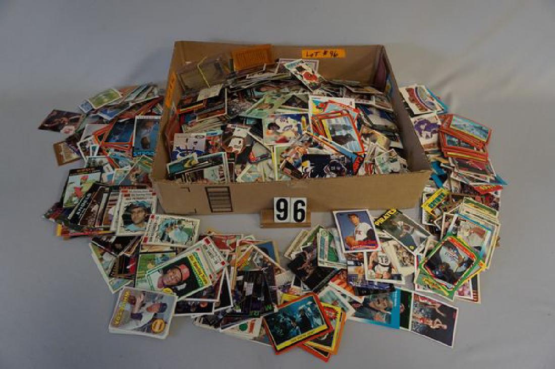 LARGE GRAB BOX OF SPORTS CARDS & (1 of 5)