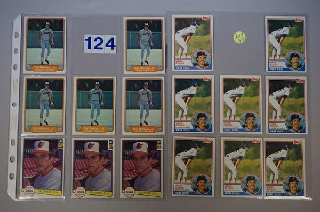 (5) 1982 FLEER #176 CAL RIPKEN JR. ROOKIE (1 of 5)