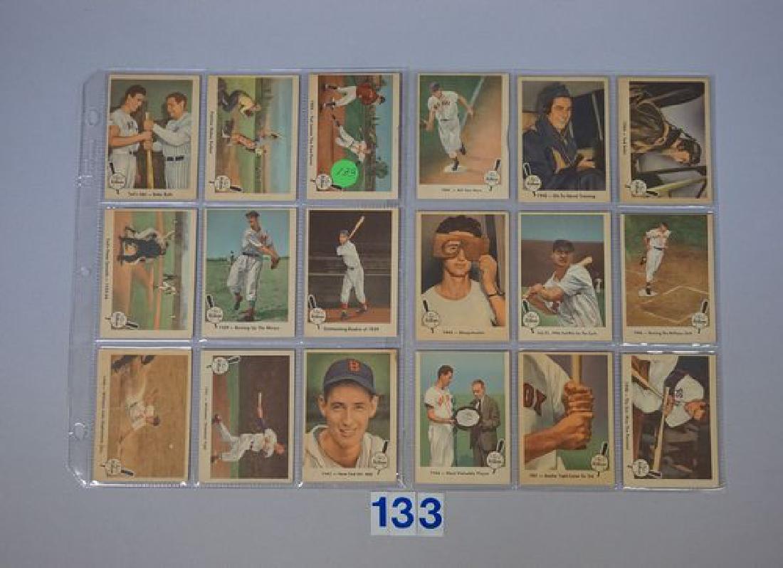 (27 DIFF.) 1959 FLEER TED WILLIAMS BASEBALL (1 of 4)