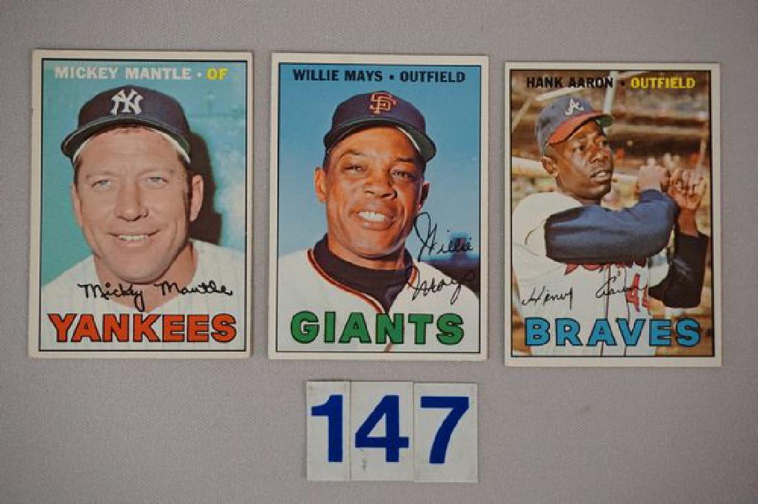1967 TOPPS BASEBALL STARS, (1 of 2)