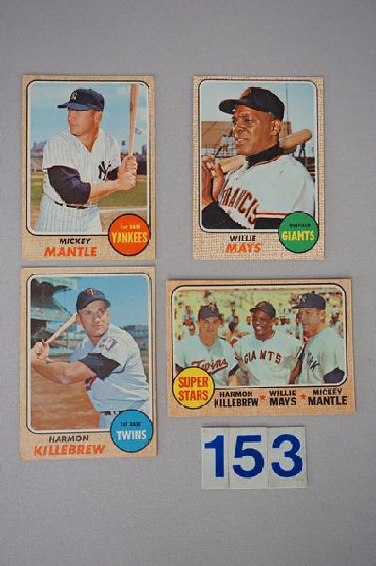 1968 TOPPS BASEBALL STARS: (1 of 2)