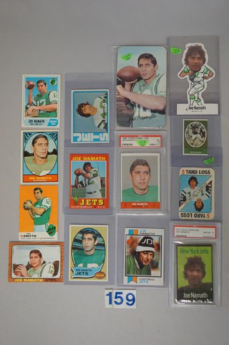 (14 PCS.) JOE NAMATH LOT: (1 of 5)