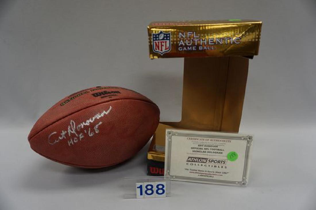 ART DONOVAN AUTOGRAPHED NFL AUTHENTIC (1 of 4)