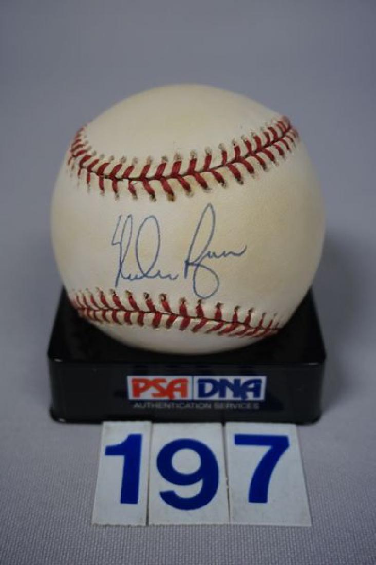 NOLAN RYAN AUTOGRAPHED OFFICIAL A.L. (1 of 3)