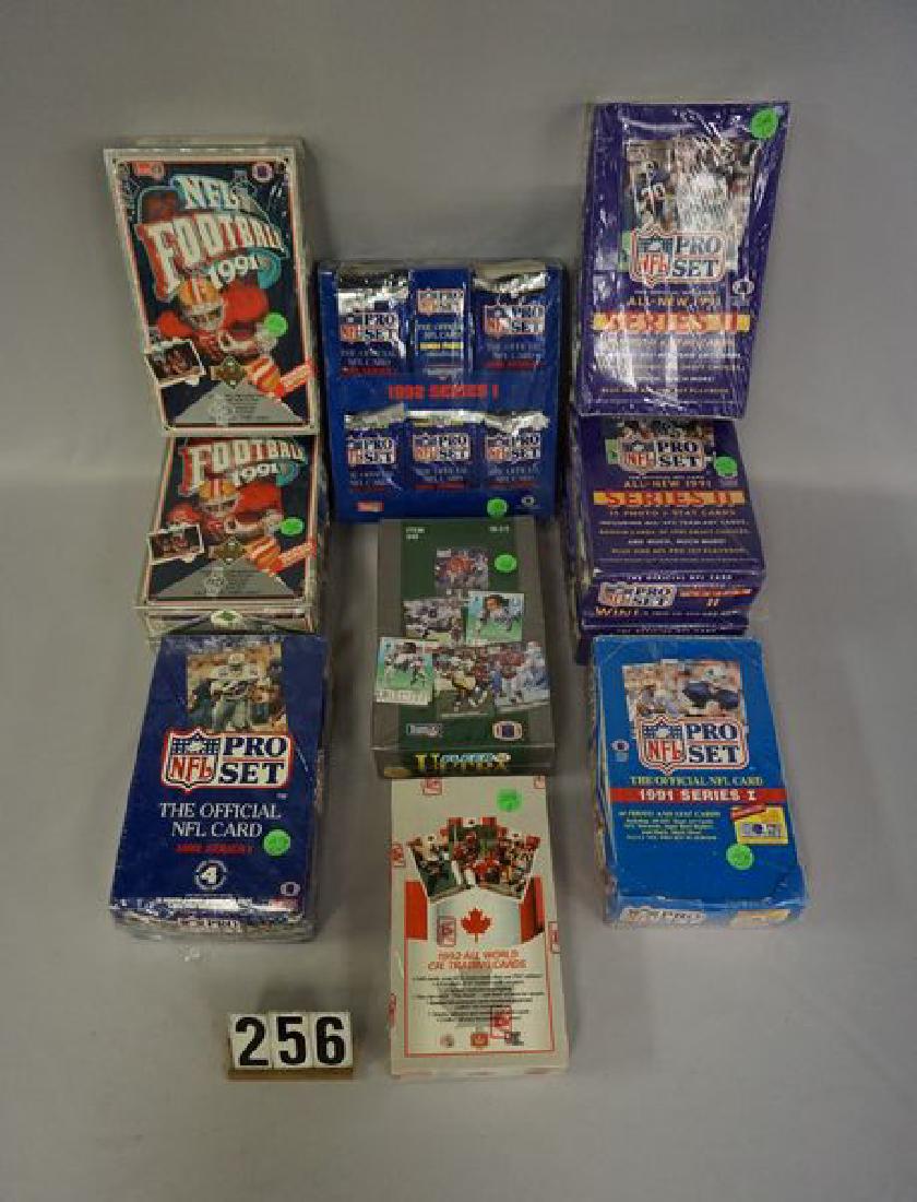 (1) 1992 ALL WORLD CFL WAX BOX, (1 of 3)
