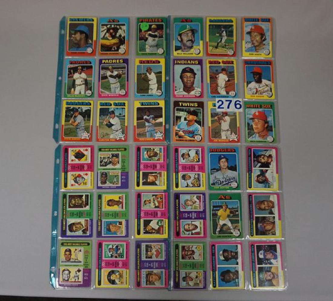 (36 DIFF.) 1975 TOPPS BASEBALL CARDS (1 of 2)