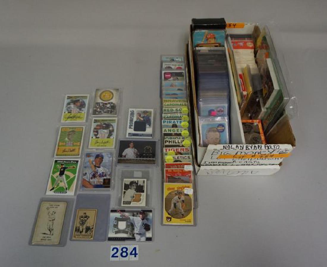 TWO-ROW BOX WITH AUTOGRAPHED CARDS (1 of 4)
