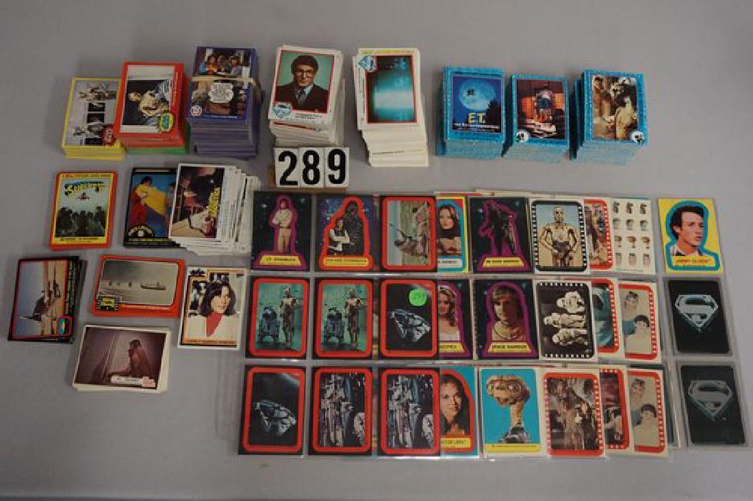 BOX OF ASSORTED NON-SPORTS CARDS & (1 of 5)