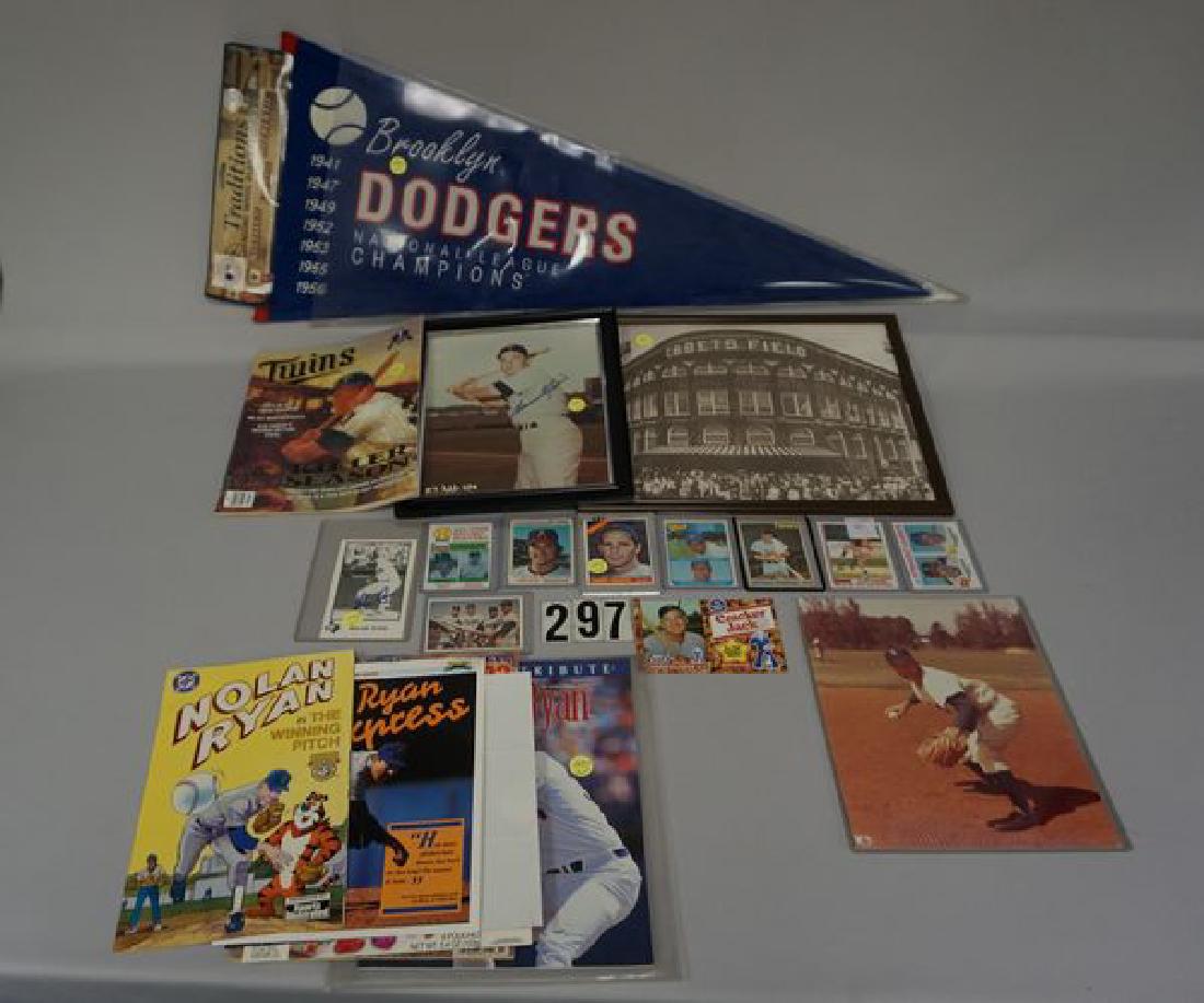 BASEBALL LOT: BROOKLYN DODGERS (1 of 2)