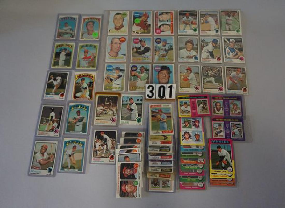(70+) BASEBALL CARD LOT: 1969 TO 1975, (1 of 5)