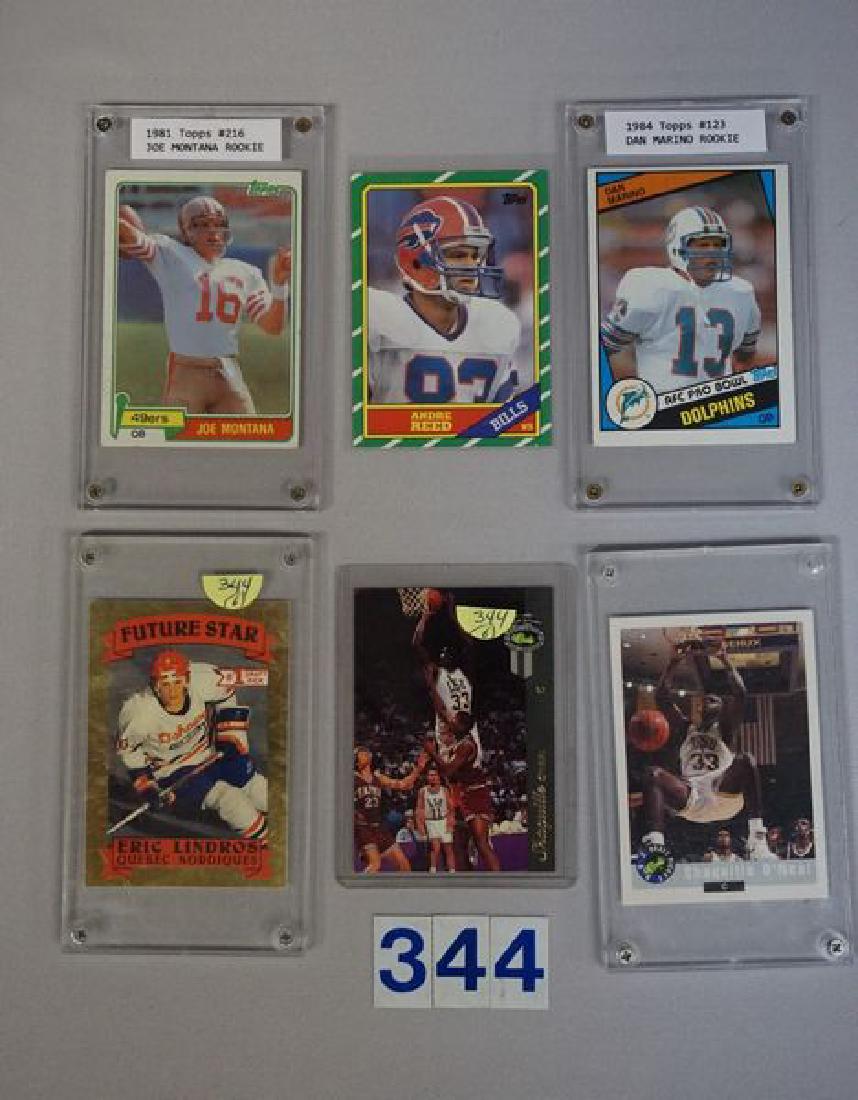 (6 CARDS) ROOKIES/FUTURE STAR: 1981 #216 (1 of 5)