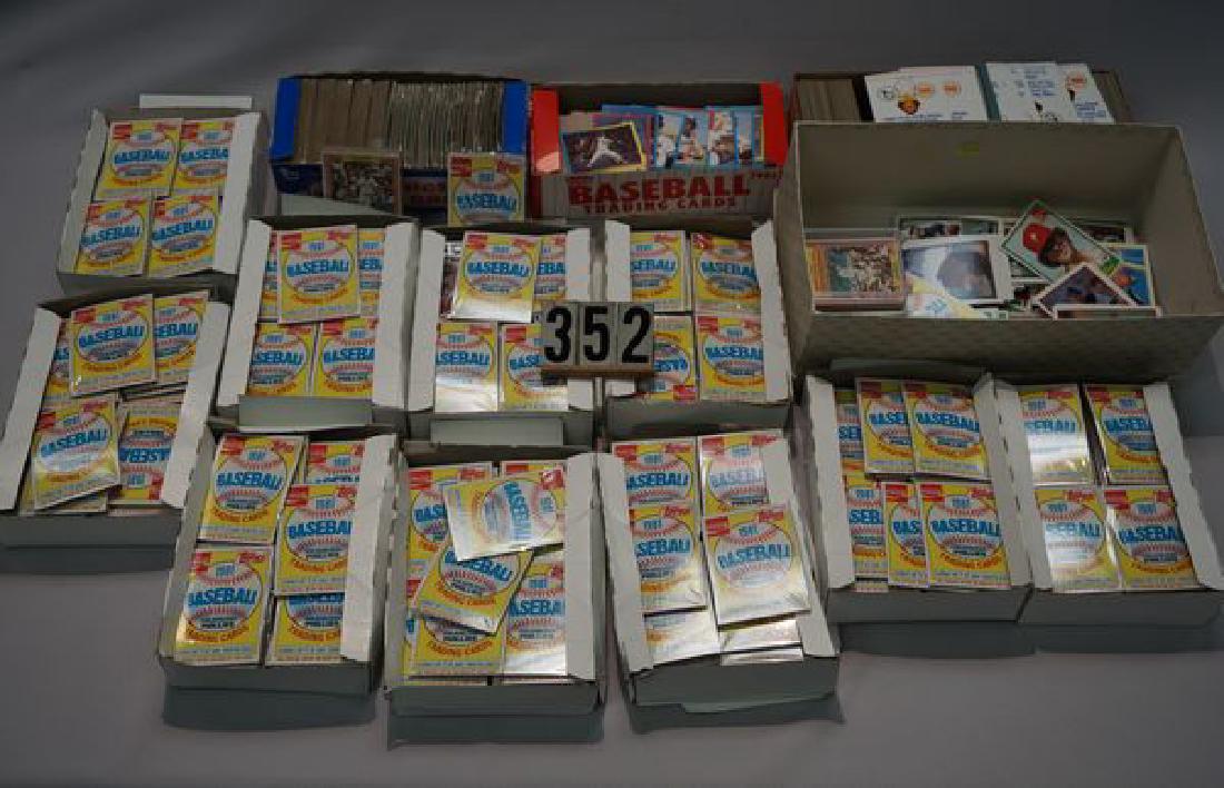 (10 BOXES) 1981 TOPPS/COCA-COLA PHILLIES (1 of 3)