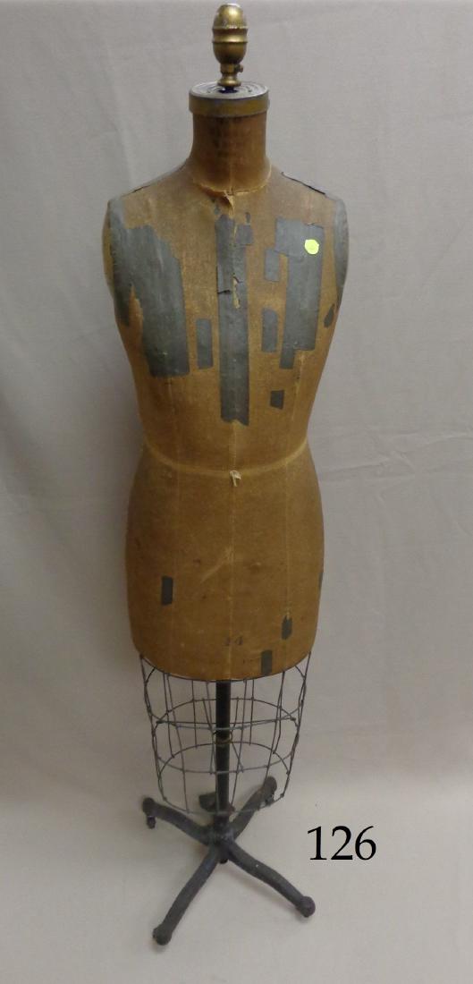 ANTIQUE BAUMAN MODEL DRESS FORM, (1 of 1)