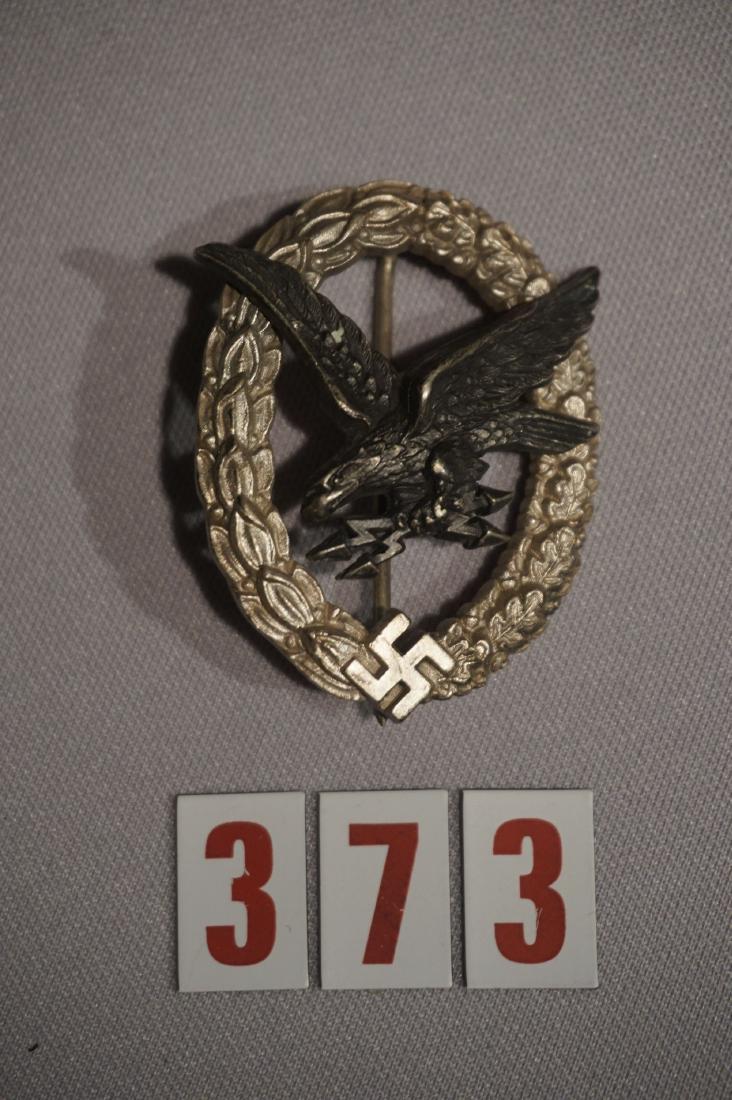LUFTWAFFE RADIO OPERATOR BADGE, (1 of 3)