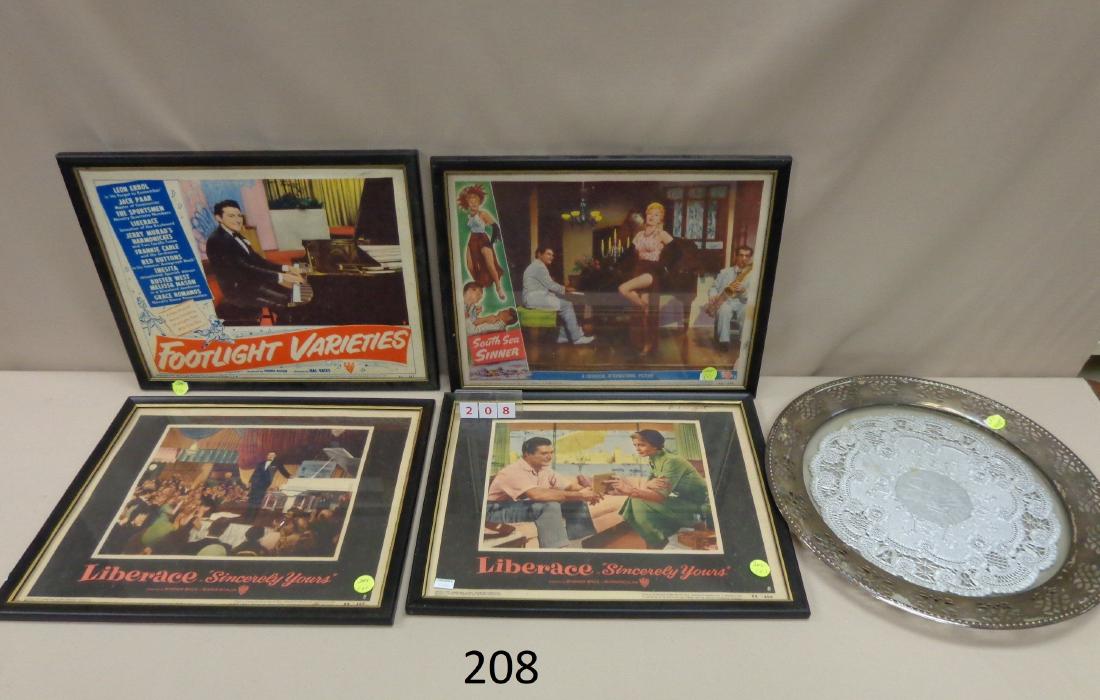 LIBERACE SILVERPLATED TRAY (1 of 2)