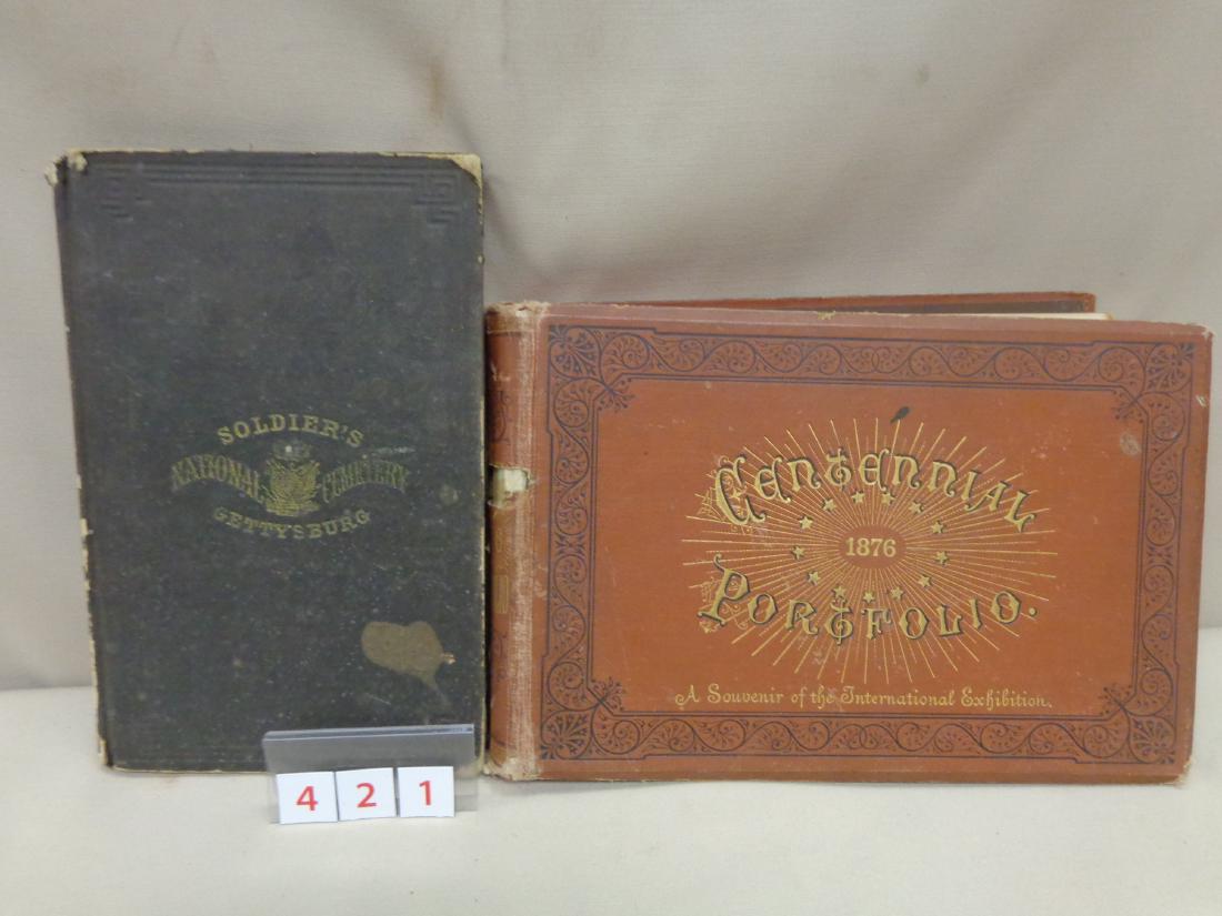 (2) BOOKS: SOLDIERS NATIONAL CEMETARY, (1 of 1)