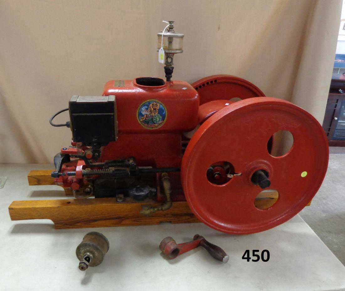 ANTIQUE HIT & MISS ENGINE,