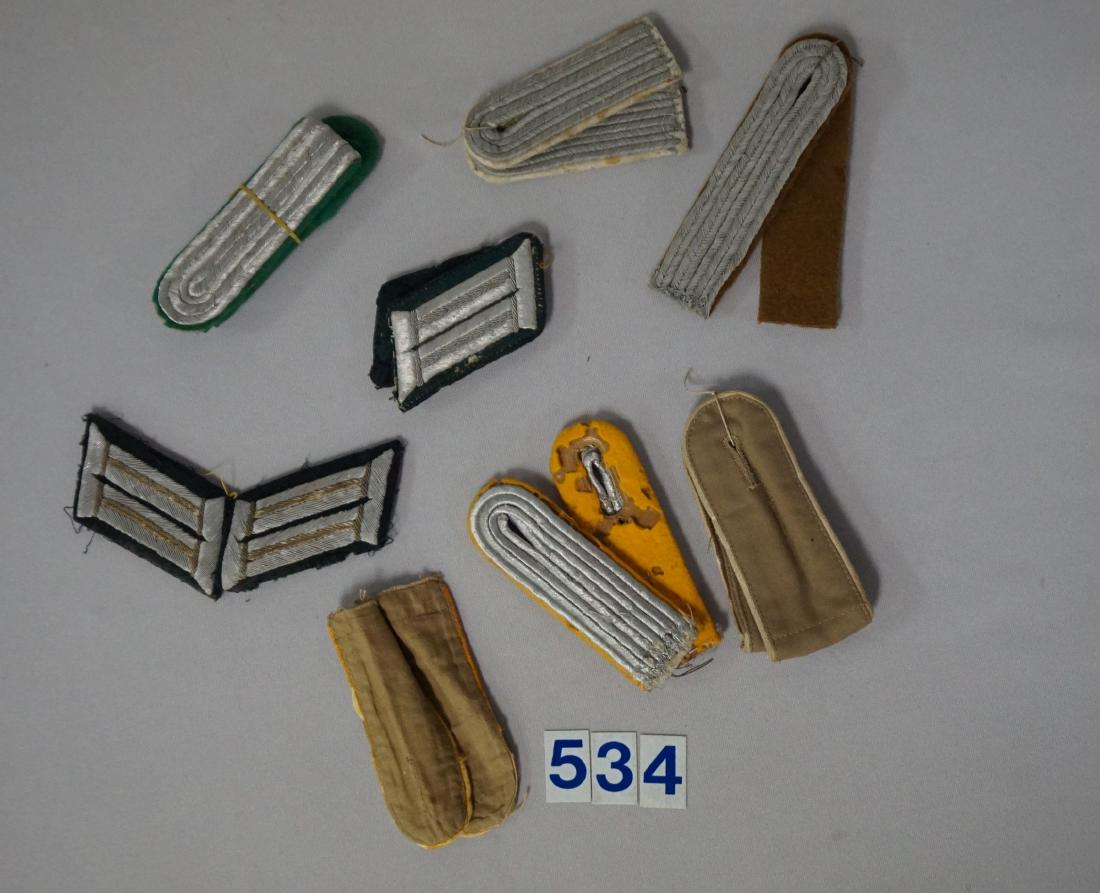 GROUP OF WEHRMACHT SHOULDER BOARDS (1 of 3)