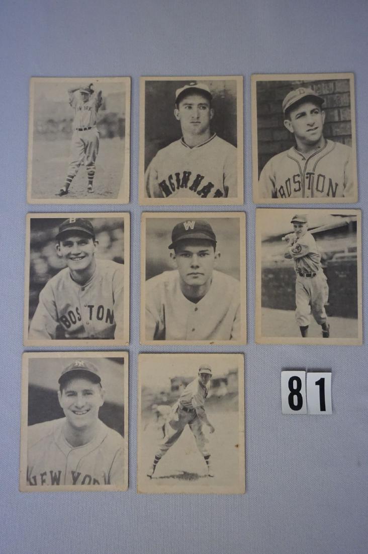 (8) 1939 PLAY BALL BASEBALL CARDS (1 of 3)