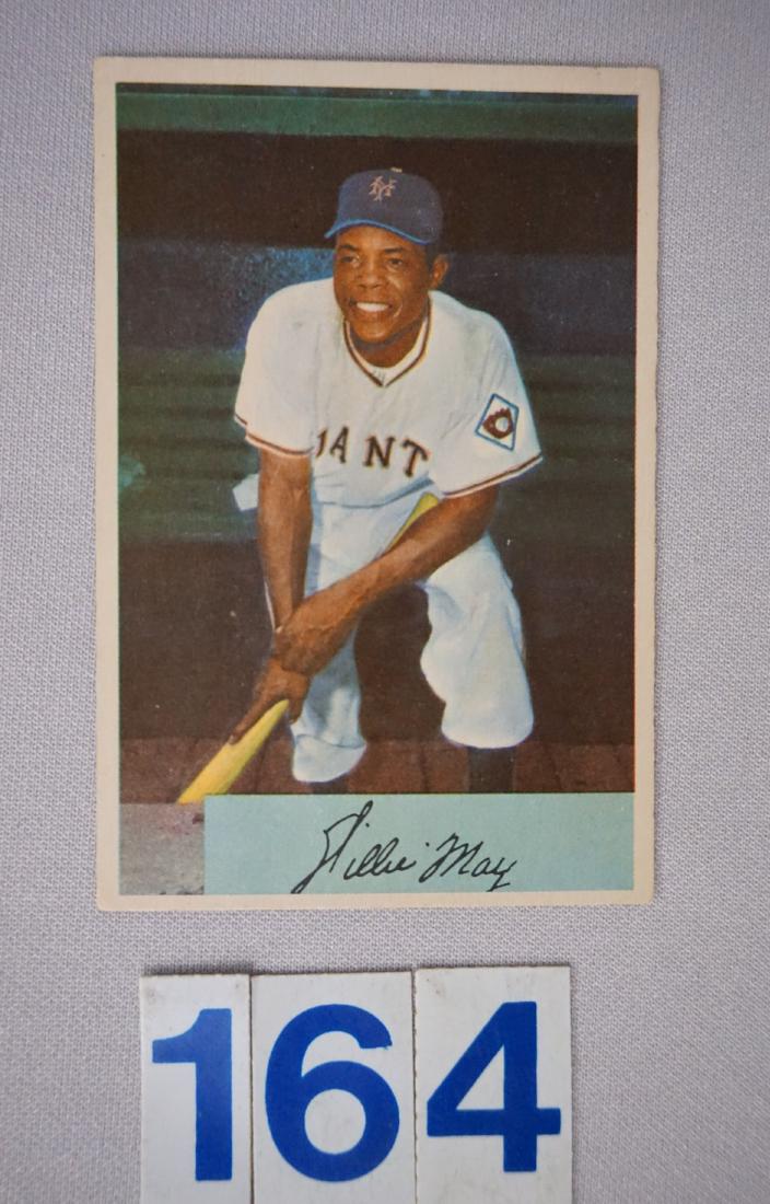 1954 BOWMAN #89 WILLIE MAYS (1 of 2)