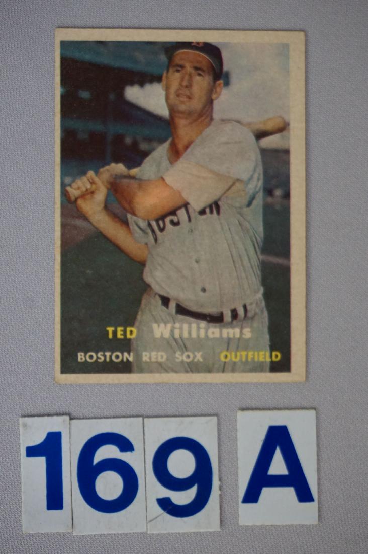 1957 TOPPS #1 TED WILLIAMS (1 of 2)