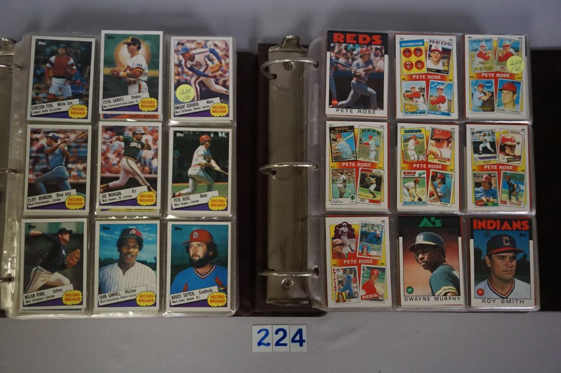 1985 & 1986 TOPPS BASEBALL CARD SETS (1 of 7)