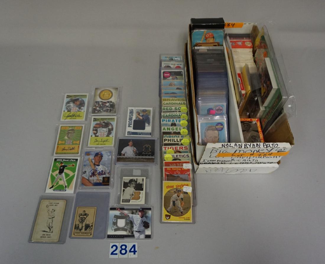 TWO-ROW BOX WITH AUTOGRAPHED CARDS (1 of 4)