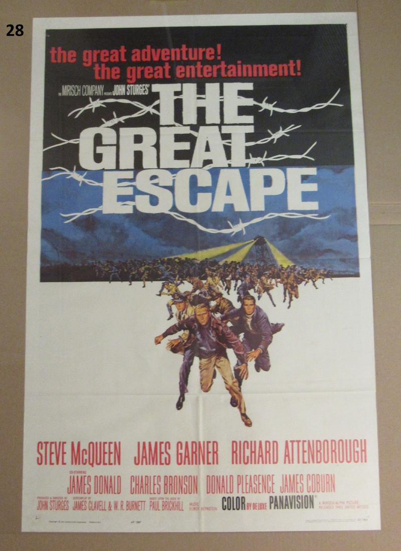 THE GREAT ESCAPE - STEVE McQUEEN - 1963, (1 of 4)