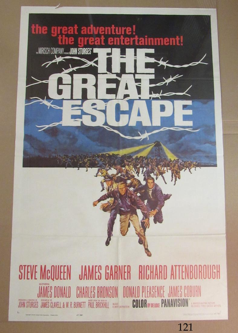 THE GREAT ESCAPE - STEVE McQUEEN - 1963, (1 of 6)