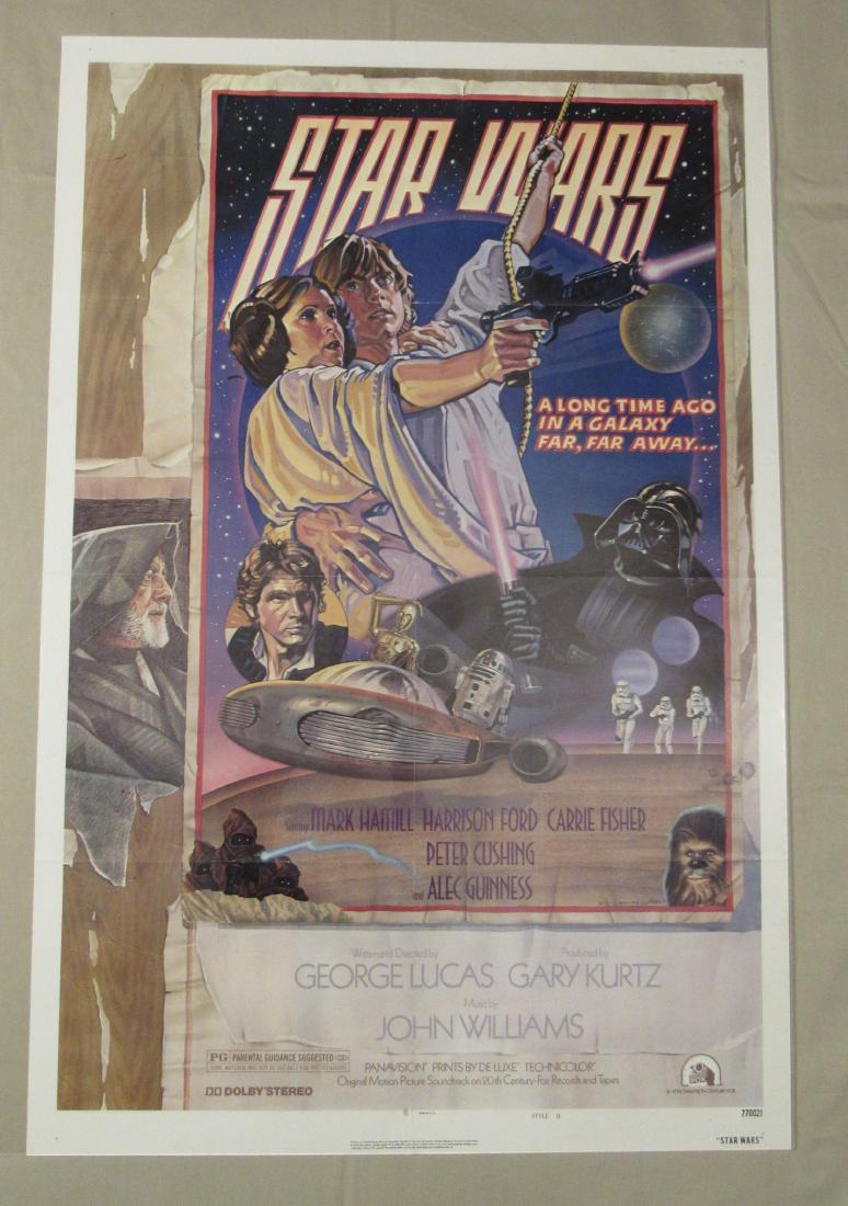 STAR WARS - 1977 (STYLE D), ONE SHEET (1 of 1)