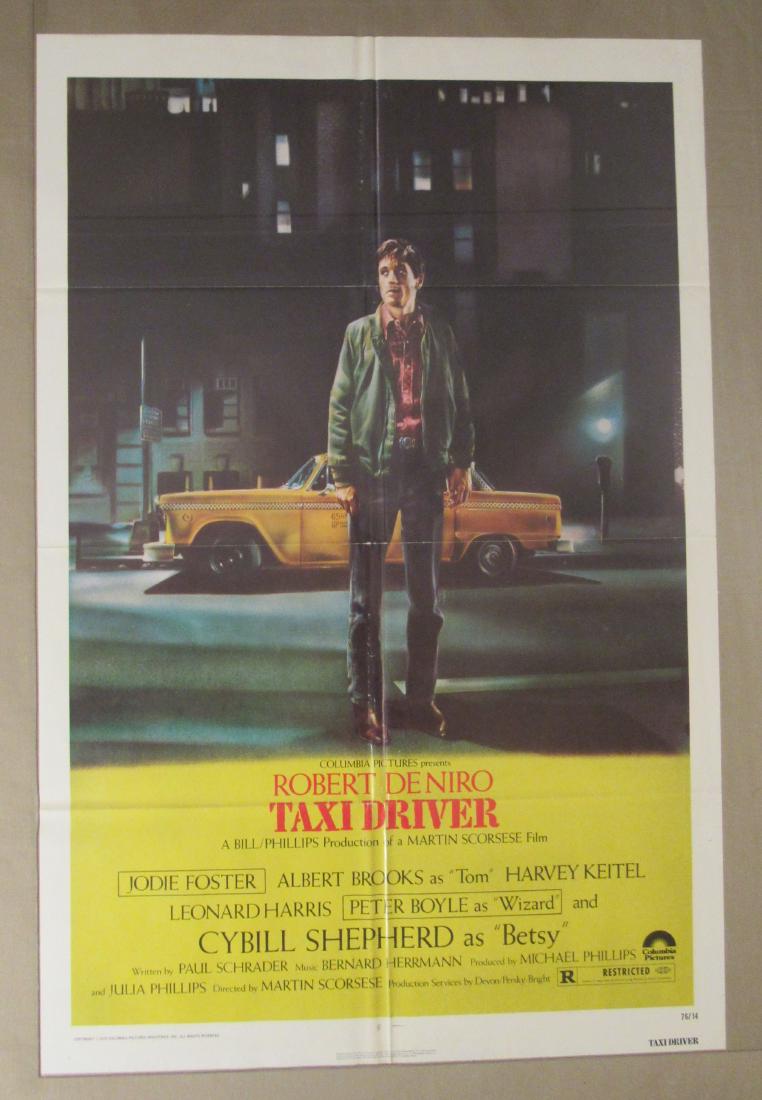 TAXI DRIVER - 1976, ONE SHEET (1 of 2)