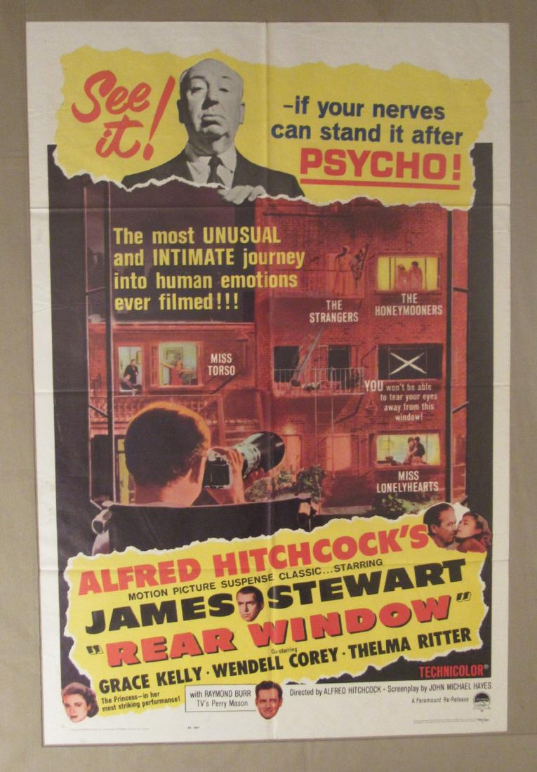 ALFRED HITCHCOCK'S "REAR WINDOW" - 1954 (1 of 2)