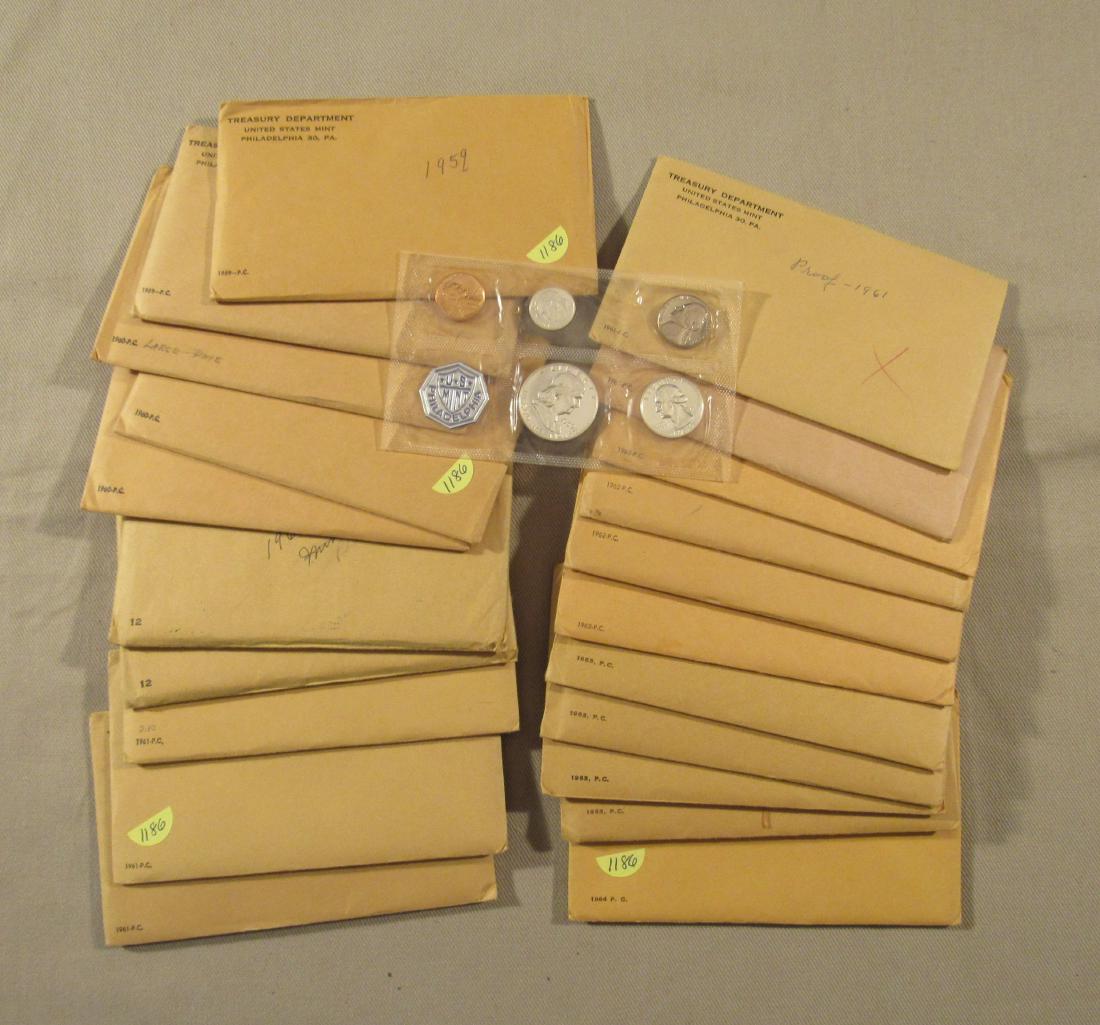 (21) U.S. PROOF SETS (1 of 4)